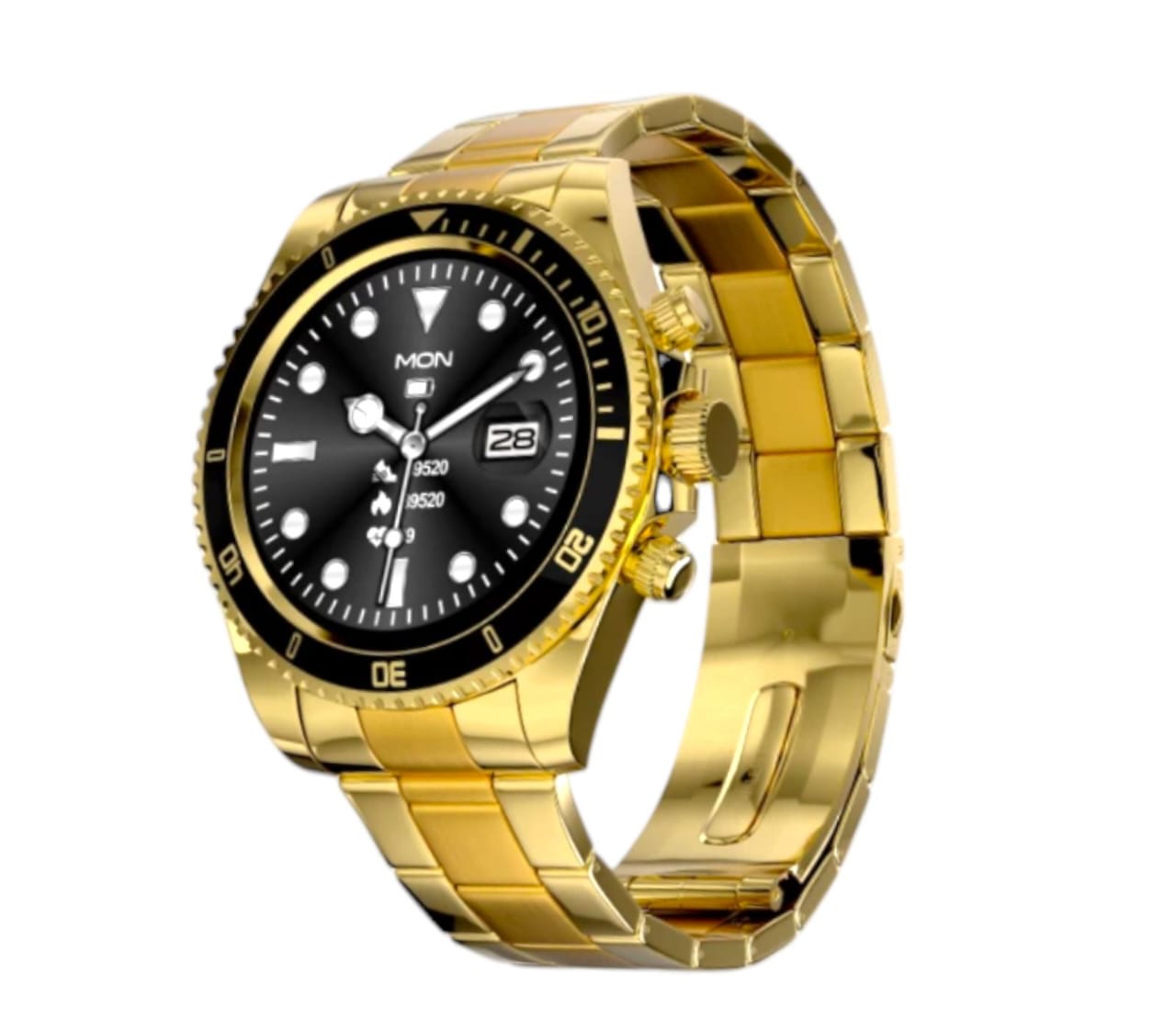 Luxury stainless Steel Smart Watch